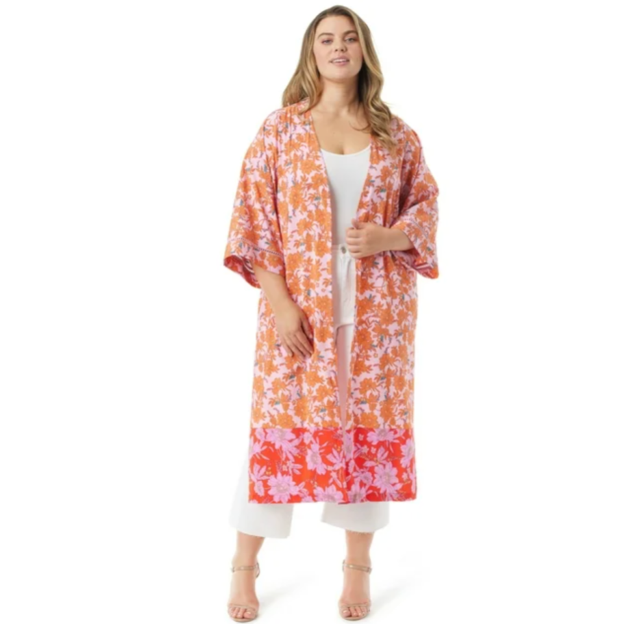 Jessica Simpson Women's Plus Size Kimono from Walmart