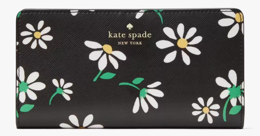 Kate Spade Dana Daisies Slim Bifold Wallet