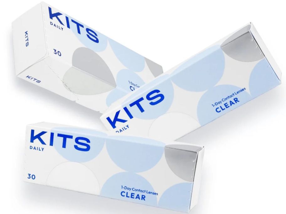 3 Boxes of Kits contact lenses