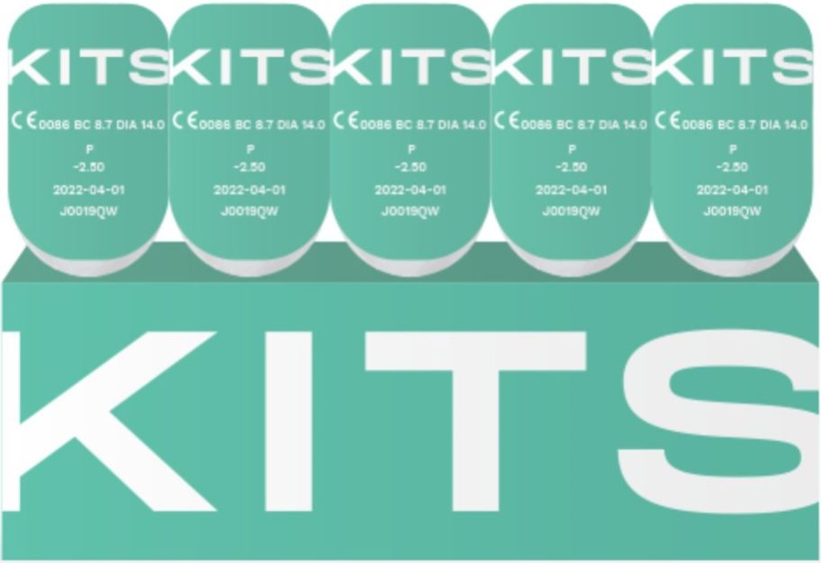 Kits contact lenses