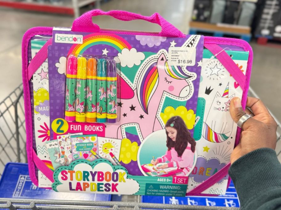 A storybook lapdesk from Sam's Club