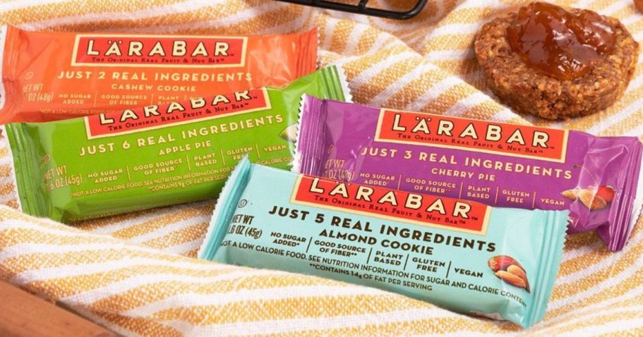 Larabar 16-Count Boxes Only $9.74 Shipped on Amazon (Just 55¢ Per Bar!)