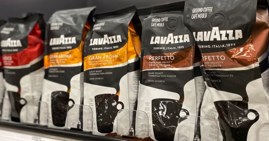 Lavazza Ground Coffee ONLY $4 Shipped on Amazon (+ HOT Buys on Whole Bean Blends)