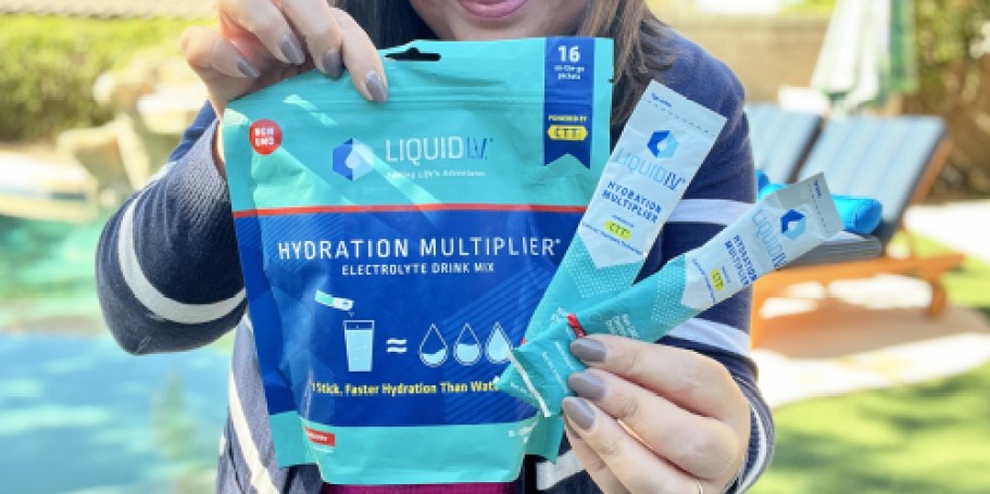 Liquid IV Hydration Multiplier 16-Count Just $16.87 Shipped on Amazon (Regularly $24)