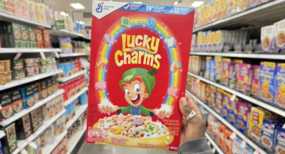 Lucky Charms Cereal Box Just $1.59 Shipped on Amazon