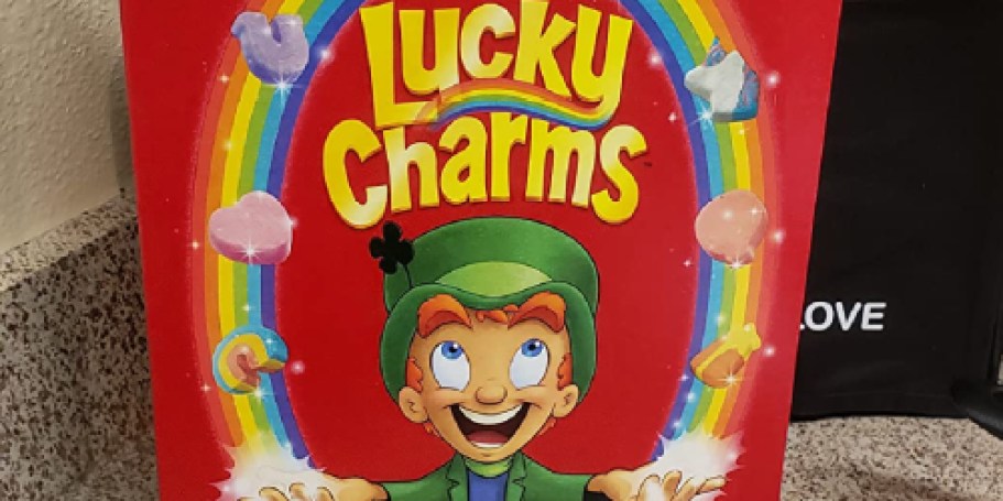 General Mills LARGE Size Lucky Charms Cereal Just $2.79 Shipped on Amazon (Reg. $5)