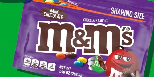TWO Bags of M&M’s Candy Sharing Size Bag Only $2.98 on Amazon