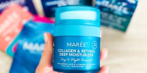Maree Marine Collagen & Retinol Moisturizing Cream Just $14.96 Shipped on Amazon (Regularly $25)