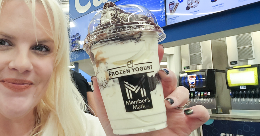 NEW Sam’s Club Food Court Treat – Santa’s Milk and Cookies Sundae Just $1.58!