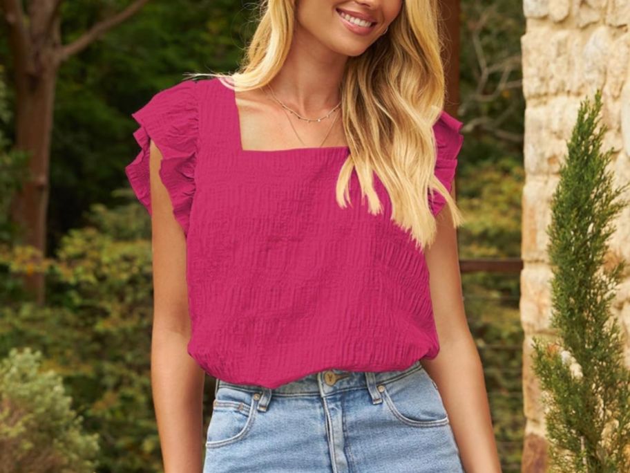 Women’s Puff Short-Sleeve Tops Only $8 on Amazon (Reg. $19) | Hip2Save