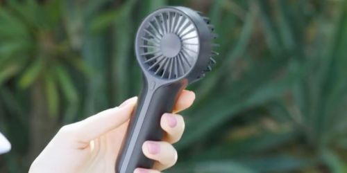 Mini Personal Fan Only $4.79 on Amazon (Regularly $10) | Great Reviews!