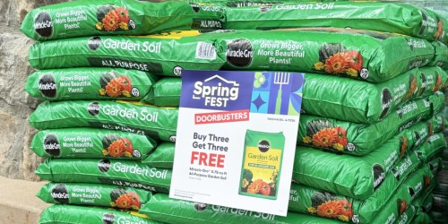 Lowe’s Annual SpringFEST Sale | $2 Mulch & Garden Soil (Ends Today!)