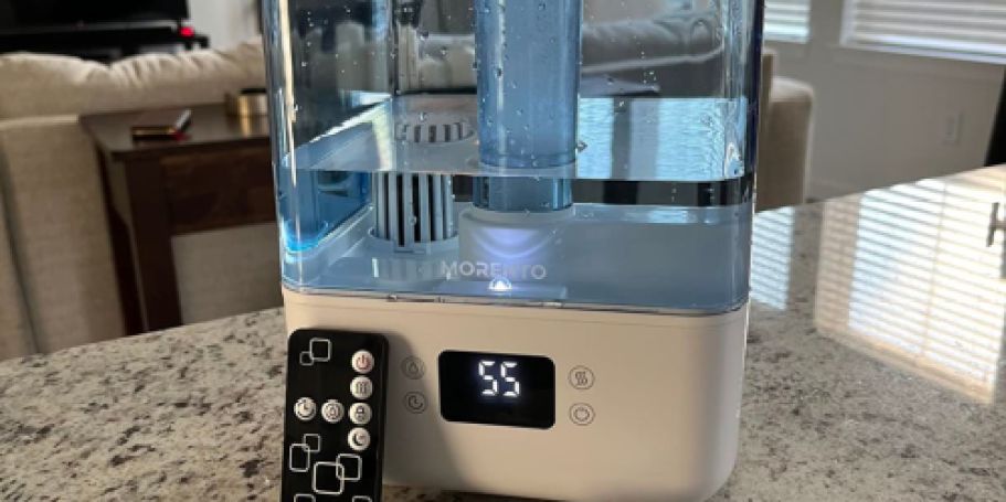 Morento Smart Humidifier Just $22.79 Shipped on Amazon (Regularly $70) | Customize via App & Compatible w/ Alexa