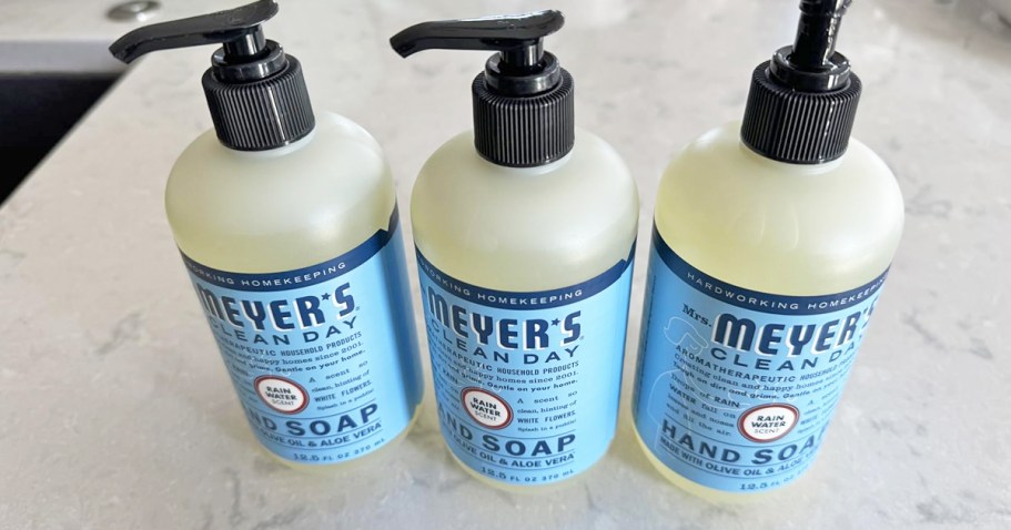 Mrs. Meyer’s Hand Soap 3-Pack Only $8.62 Shipped on Amazon