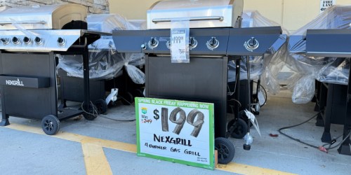 Home Depot 4-Burner Gas Grill ONLY $199 (Over 2,900 5-Star Reviews!)