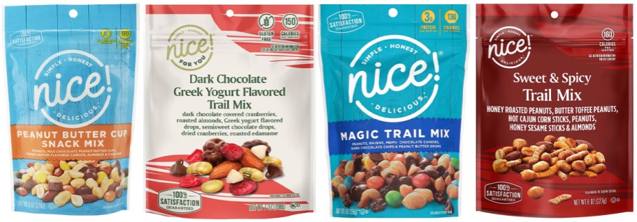 Nice Trail Mixes on Clearance at Walgreens