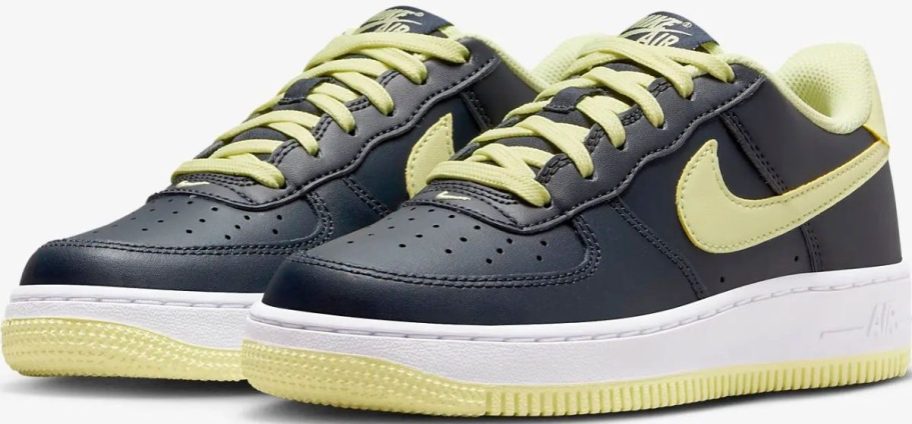 Stock image of Nike Air Force One Kids Shoes