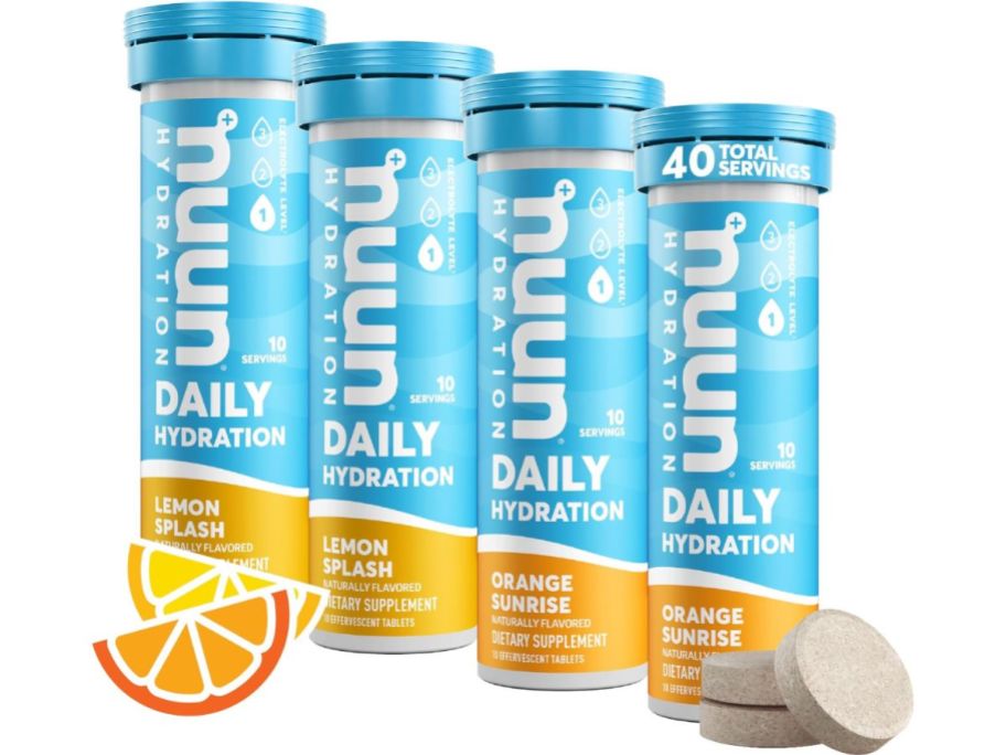 Nuun Hydration Daily Mixed Citrus 4-Pack