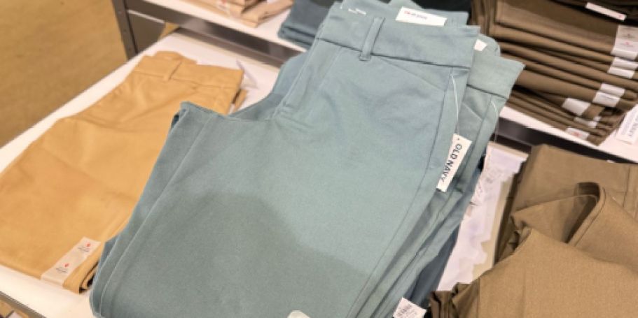 50% Off Old Navy Pants | Prices Start at JUST $9.99 (Reg. $20)