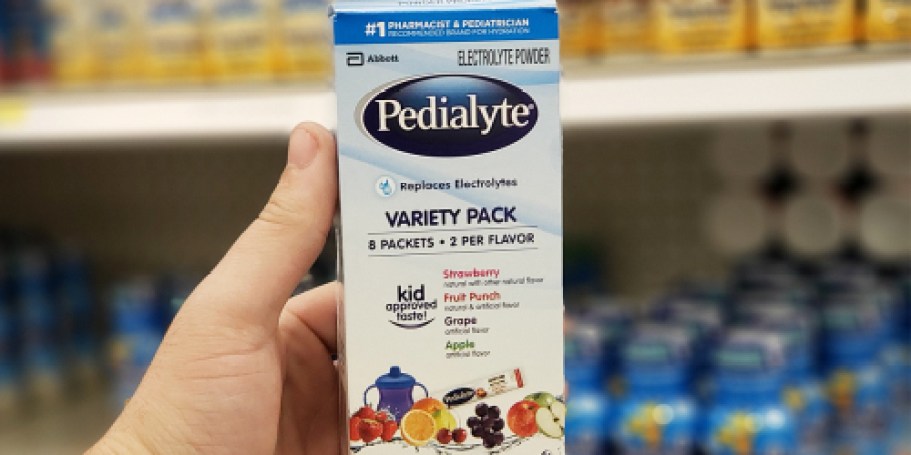 Pedialyte Electrolyte Powder Packets 24-Count Only $9.73 Shipped on Amazon (Reg. $27)