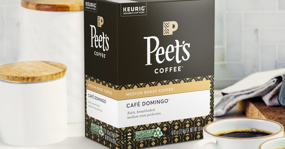 *HOT* Peet’s Coffee Medium Roast K-Cups 54-Count Only $13 Shipped on Amazon (Reg. $42)