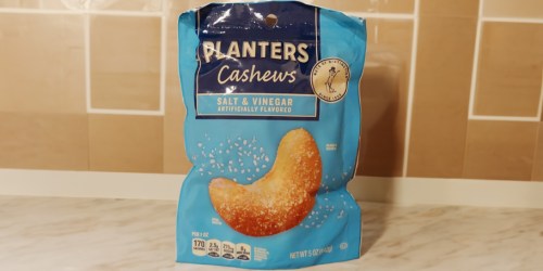 NEW Planters Cashews Sea Salt & Vinegar Bag Just $3.79 Shipped on Amazon