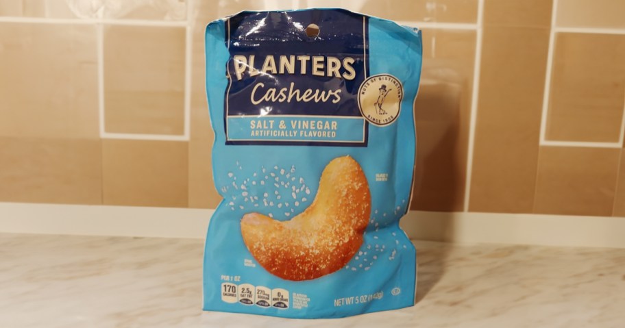 Planters Cashews Salt & Vinegar 