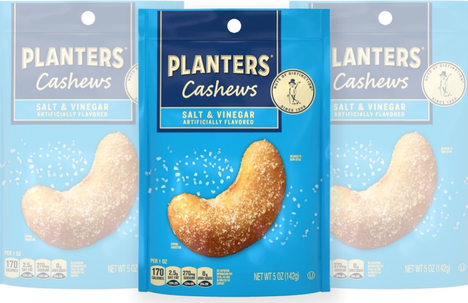 Planters Cashews Salt & Vinegar