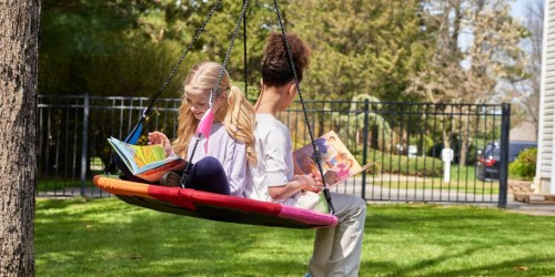 Saucer Swing Only $44.99 Shipped for Amazon Prime Members (Holds Up to 900lbs!)