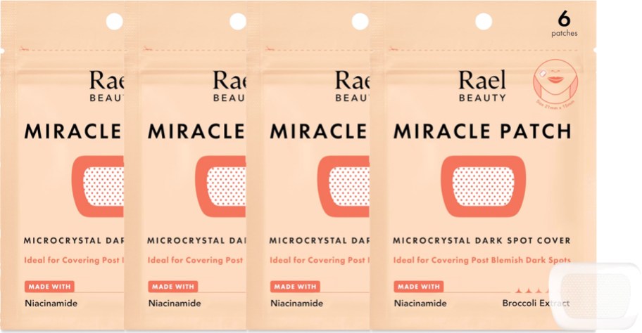 4 packages of Rael Pimple Patches