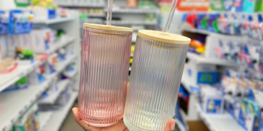 18 NEW Items at Five Below – Viral Glass Tumblers, Handheld Fans, and MUCH More!
