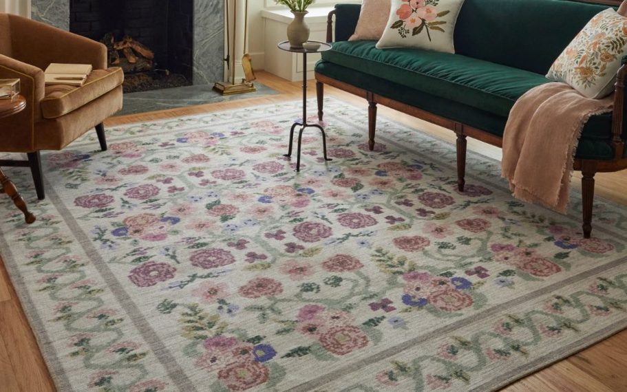 Up to 90% Off Wayfair Area Rugs | 5’x7′ Rifle Paper Co. Rugs UNDER $80 Shipped & More!