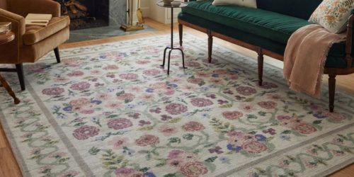 Up to 90% Off Wayfair Area Rugs | 5’x7′ Rifle Paper Co. Rugs UNDER $75 Shipped & More!