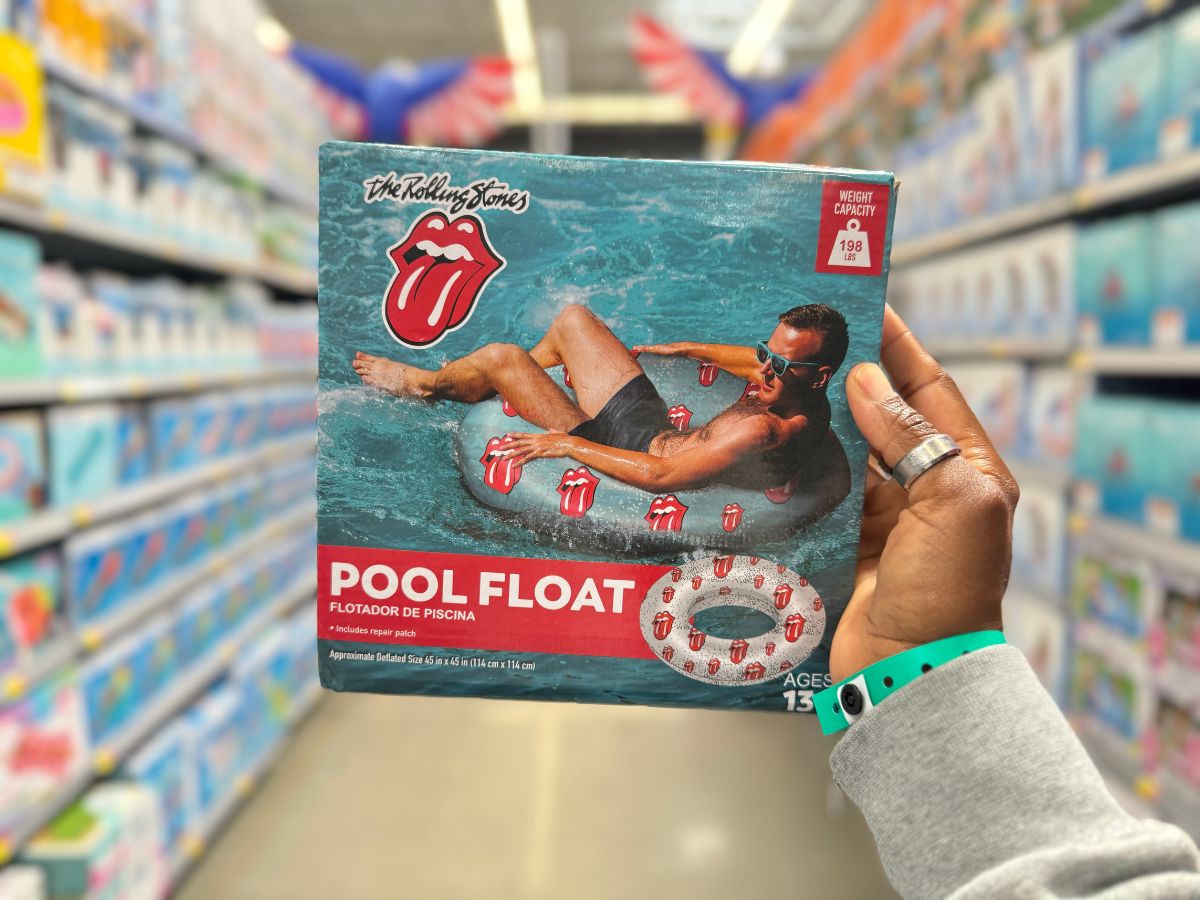 Band Pool Floats Only $9.98 on Walmart.com | The Rolling Stones, Pink Floyd, & More!