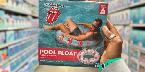 Band Pool Floats Only $9.98 on Walmart.com | The Rolling Stones, Pink Floyd, & More!