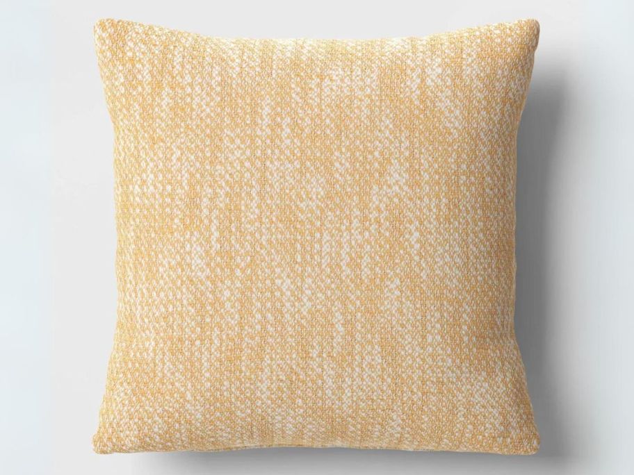 Room Essentials Textured Woven Cotton Square Throw Pillow