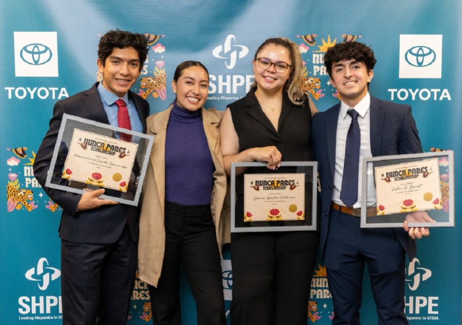 The Society for Professional Hispanic Engineers scholarship winners