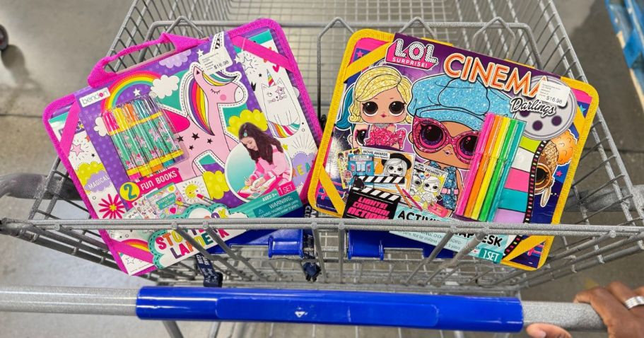 Kids Activity Lapdesks Only $16.98 at Sam’s Club | Includes Activity Books, Markers & More