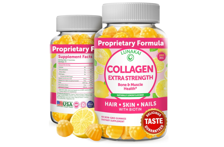 lunakai collagen gummy supplement