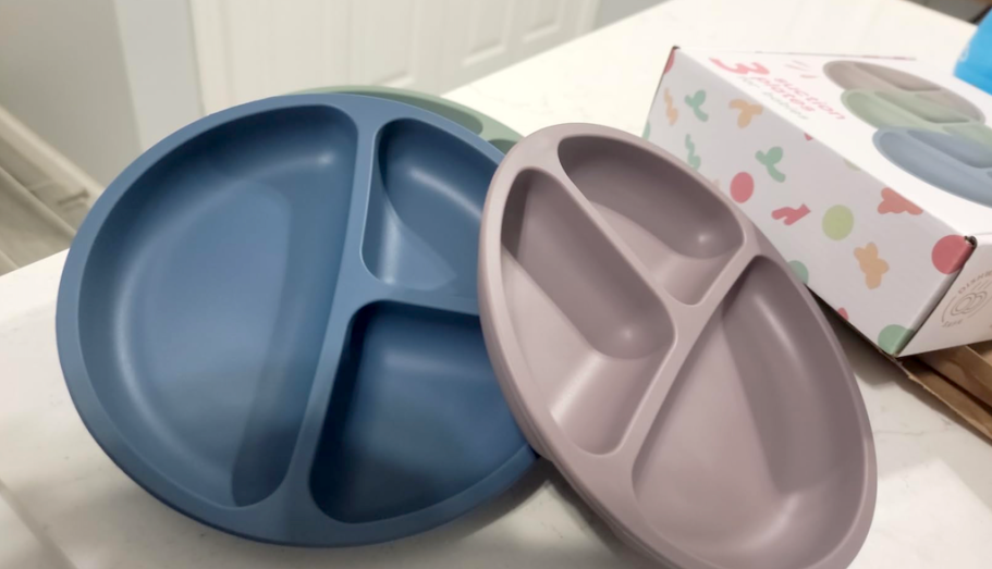 Silicone Suction Baby Plate 3-Pack Only $9.95 on Amazon (Reg. $25) | Enjoy Mess-Free Meals