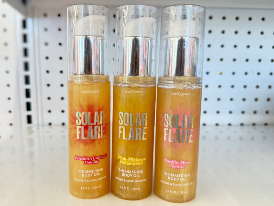 Solar Flare Shimmering Body Oil at Five Below