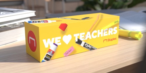FREE Staples Teacher Appreciation Supply Kit Available NOW (+ 20% Off Your Purchase!)