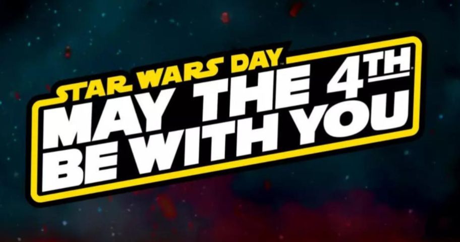 Star wars day May the 4th Be With You Banner