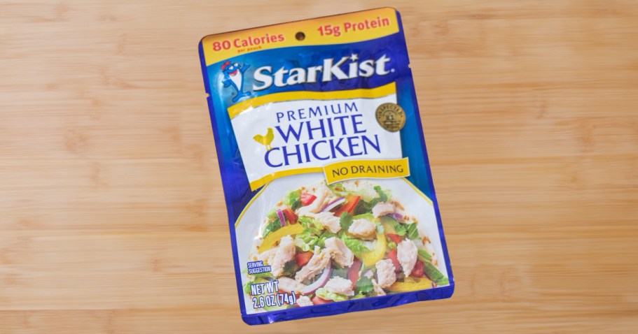 StarKist Premium Chicken 12-Pack Only $11.90 Shipped on Amazon | Less Than $1 Per Pouch!