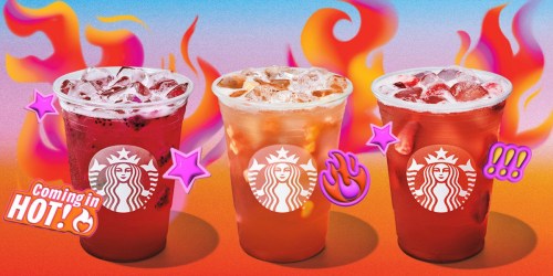 New Starbucks Spicy Refresher Drinks Launching 4/16