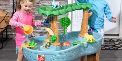 Step2 Dino Showers Water Table Just $60 Shipped on Walmart.com (Includes 13 Accessories!)