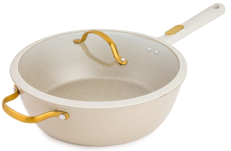 Stock image of Thyme & Table Non-Stick 5 QT Granite Saute Pan