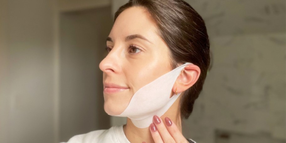 Up to 50% Off Collagen Chin Lifting Masks on Amazon | Sculpts & Defines