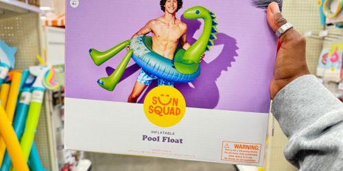 Buy 2 Get 1 FREE Sun Squad Pool Floats at Target | SO Many Fun Styles!