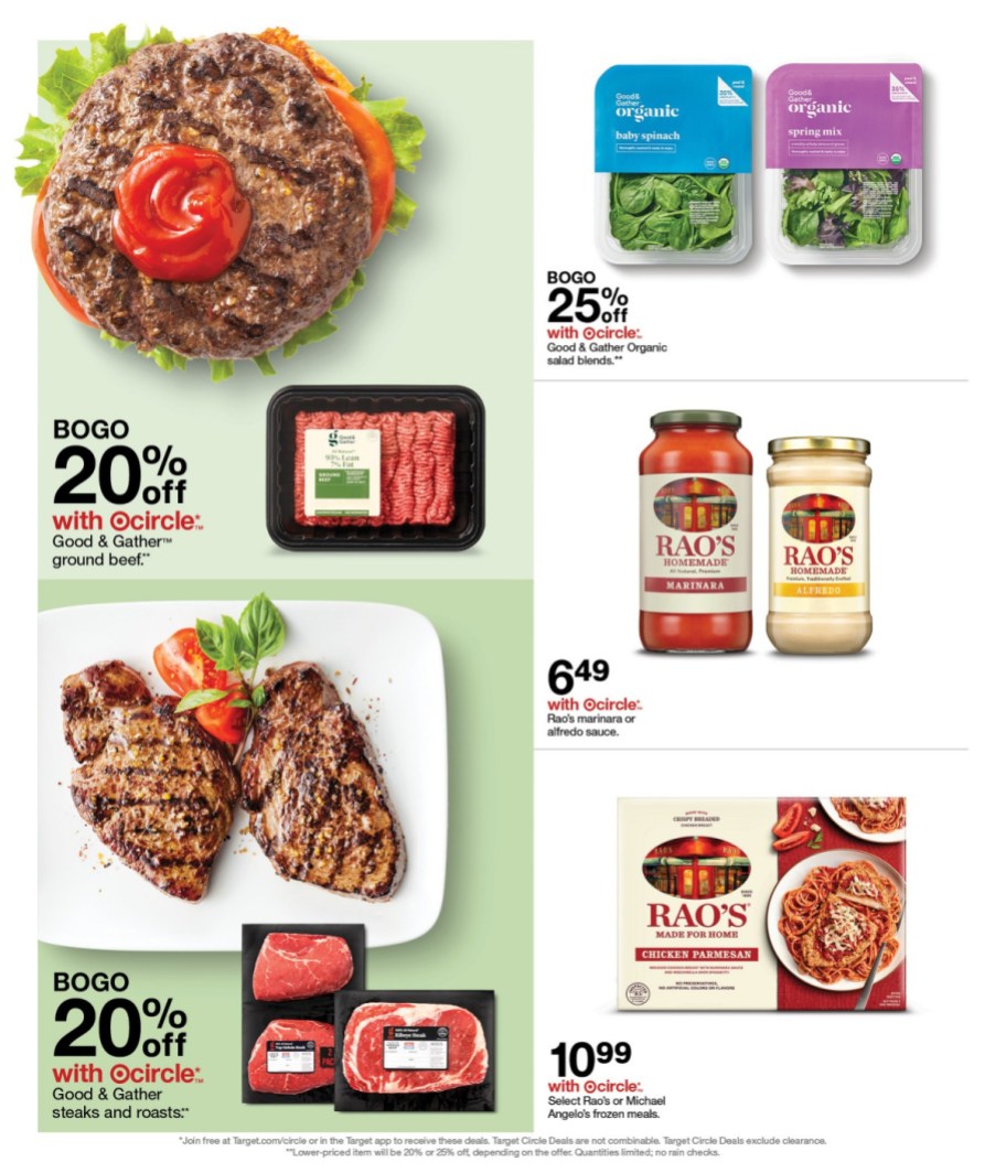 Page from Target Ad